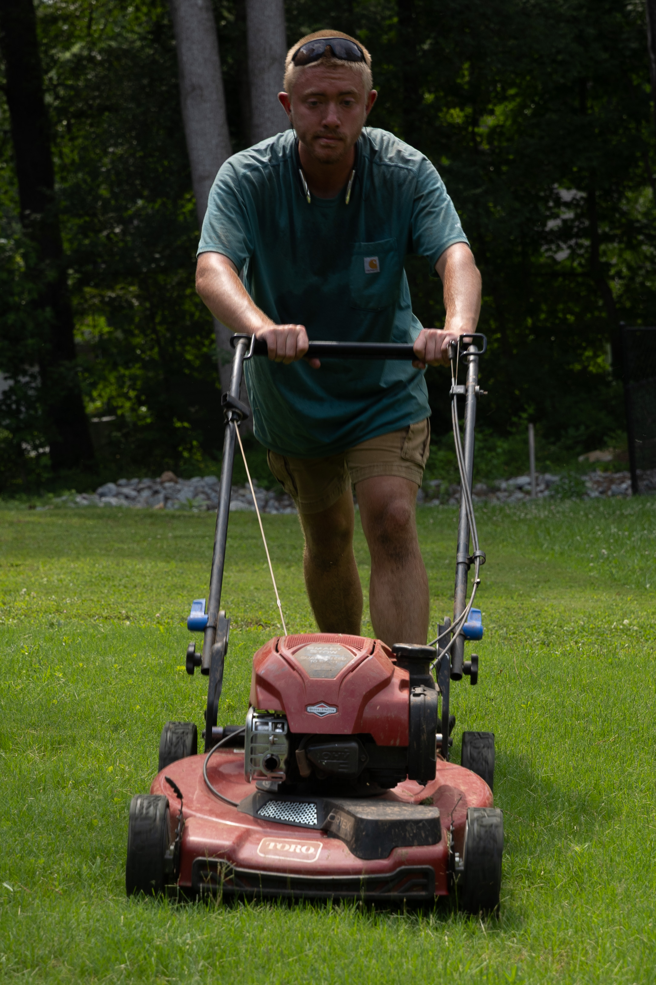Cooper Lawn Care in action