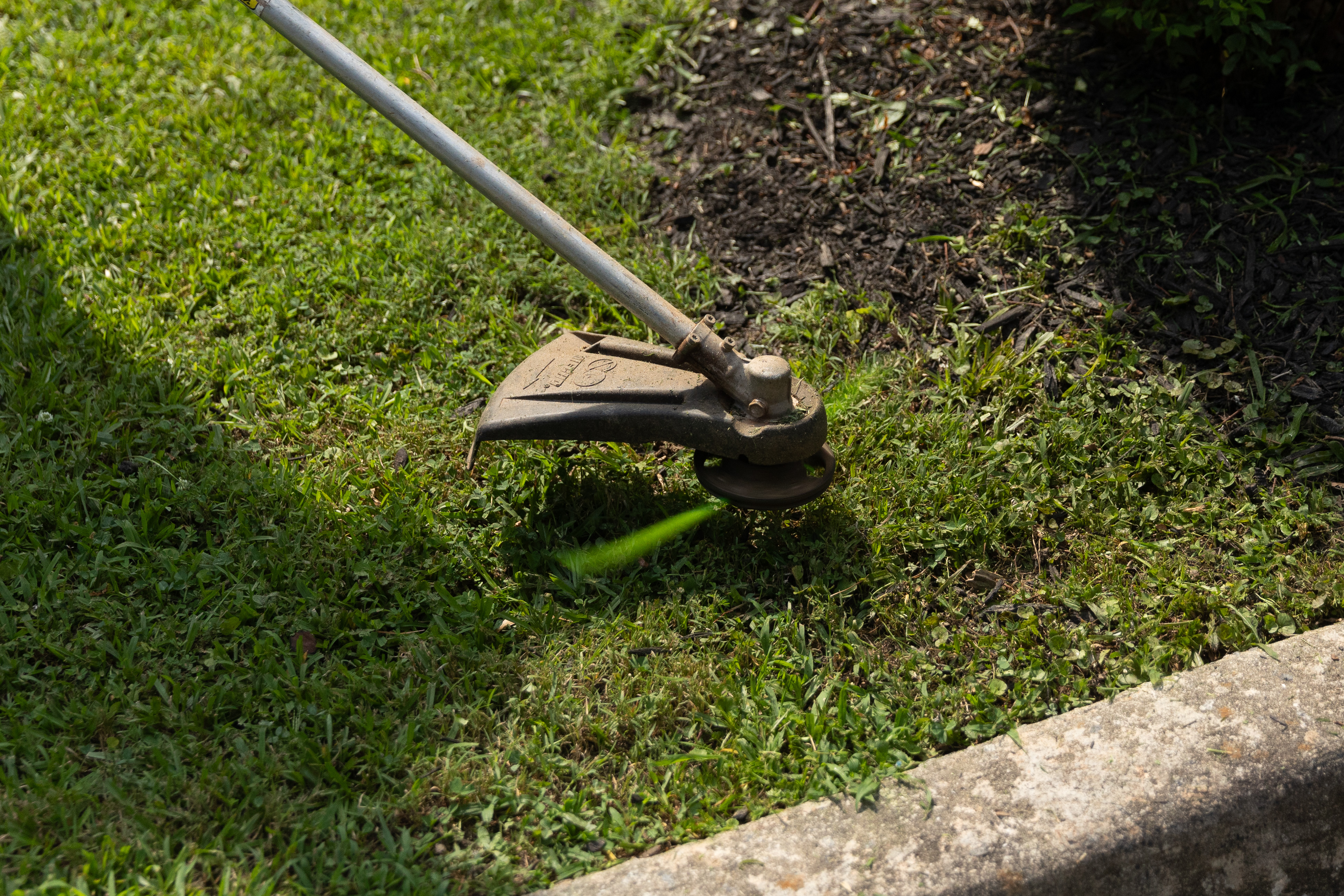Cooper Lawn Care in action