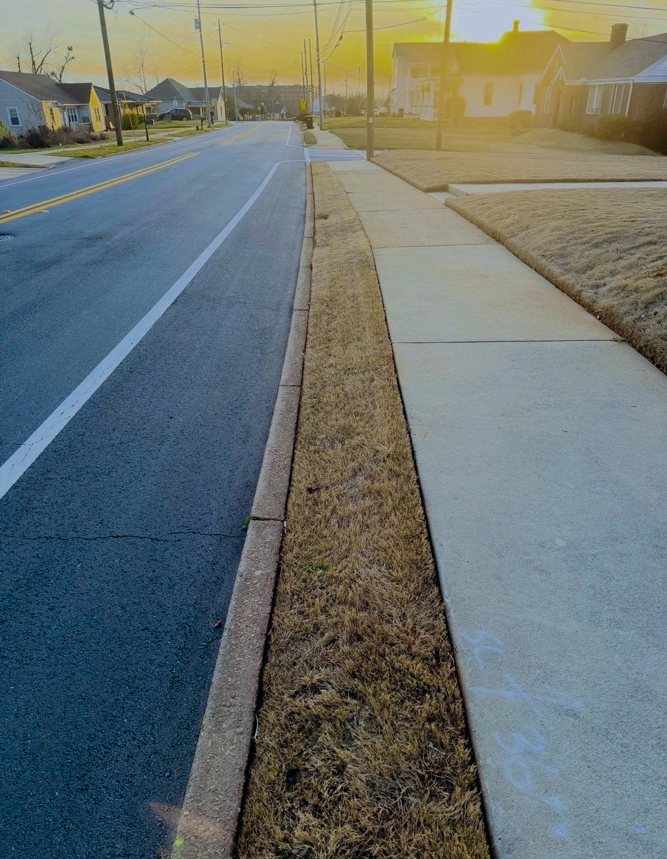 Edging after