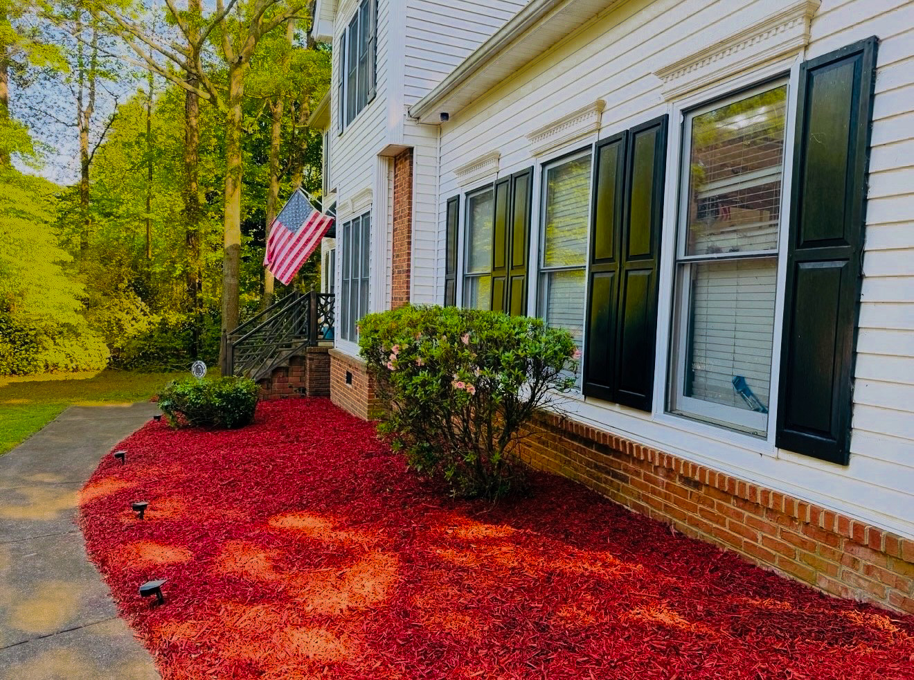 Mulch after